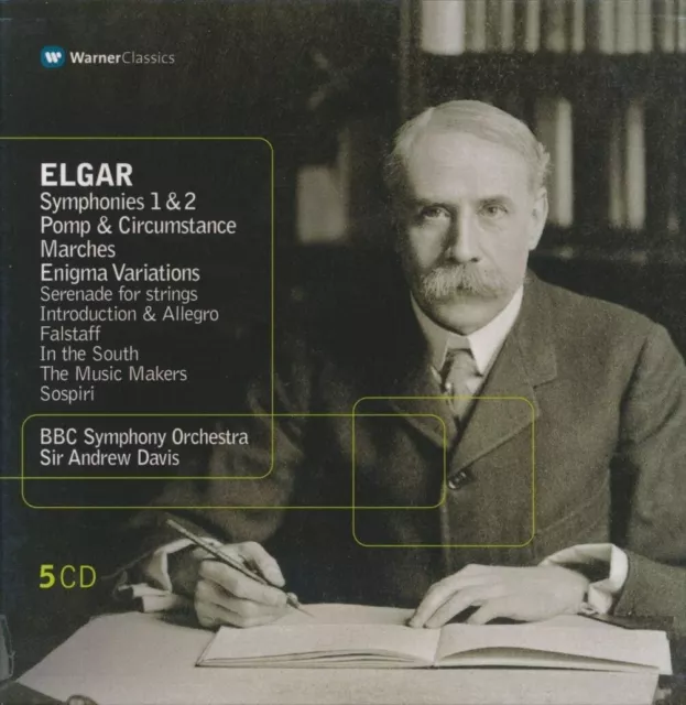 Elgar : Orchestral Works 5 CD Box Set NEW SEALED BBC Symphony Orchestra