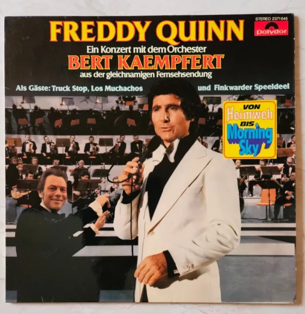 Freddy Quinn Ein Konzert mit dem Orchester Bert Kaempfert - Polydor - LP - 1976