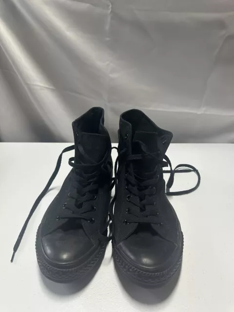 Size 10.5 - Converse Chuck Taylor All Star Hi All Black