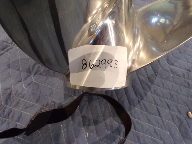Solas Yamaha Stainless 4 Blade Prop.  Part#862993 14X19