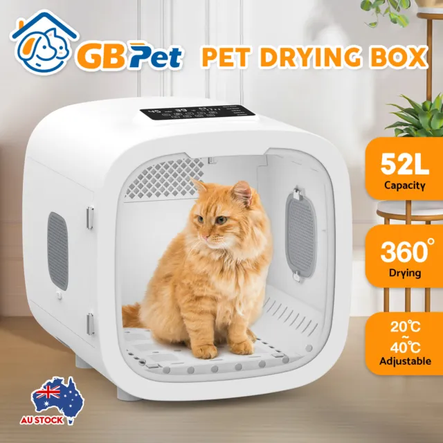 Automatic Pet Drying Box Smart Cat Dog Hair Dryer Silent Disinfection Grooming
