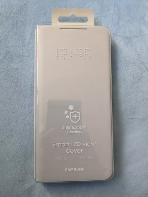 Samsung Étui smart LED View pour Samsung Galaxy S21+ 5G - Gris clair neuf scellé