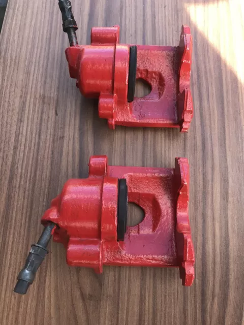 Juego Pinzas De Freno Volkswagen Golf Iii, Calipers Freno Rojo Golf 3