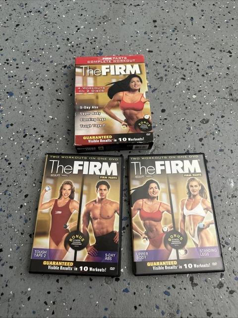 THE FIRM PARTS Complete Workout Workouts Total Body DVD Set