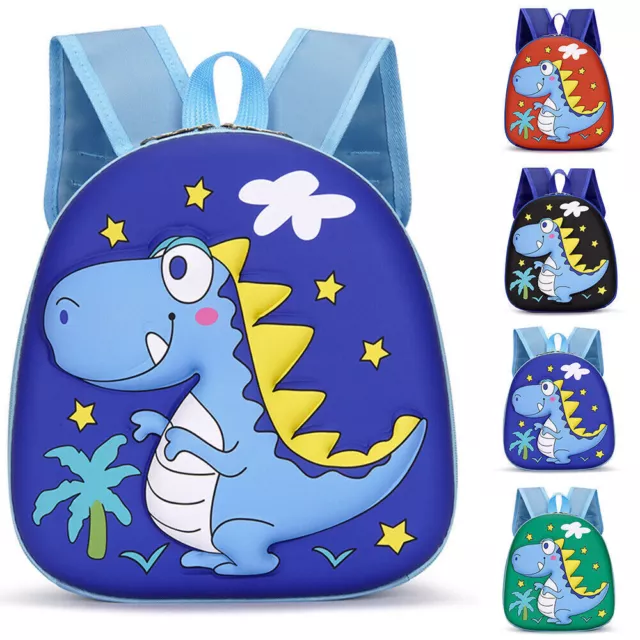 Kid Baby Toddler Boys Girls Dinosaur Animals Backpack Nursery School Small Bag