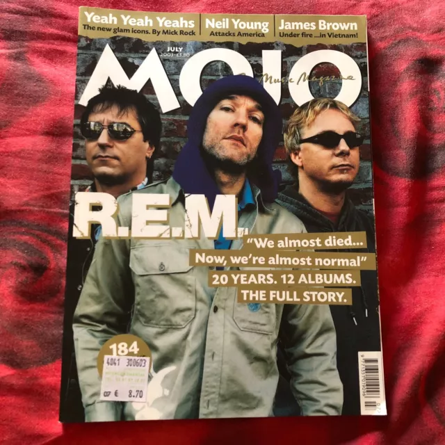 MOJO Magazine UK # 116 REM James BROWN Neil YOUNG Yeah Yeah Yeah