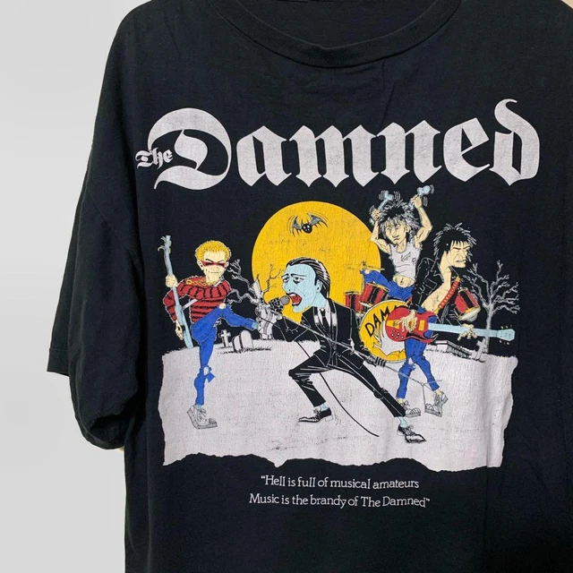 Neat Neat Neat The Damned Black Tee Shirt Unisex Cotton DD1117