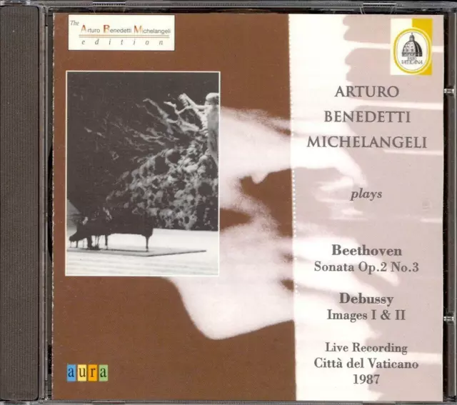 DEBUSSY - Images 1 & 2 / BEETHOVEN - Sonata 3 - Arturo BENEDETTI MICHELANGELI