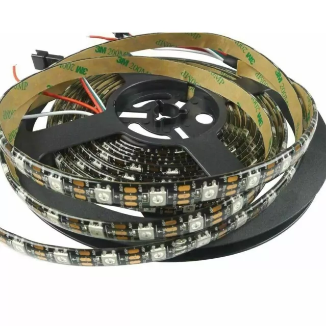 5050 WS2811 RGB LED Strip Light Multi Color 12V 5M 150 LED 300 LED Dream Color