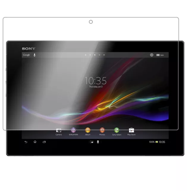 Skinomi Clear Tablet Screen Protector Film Cover Guard for Sony Xperia Tablet Z