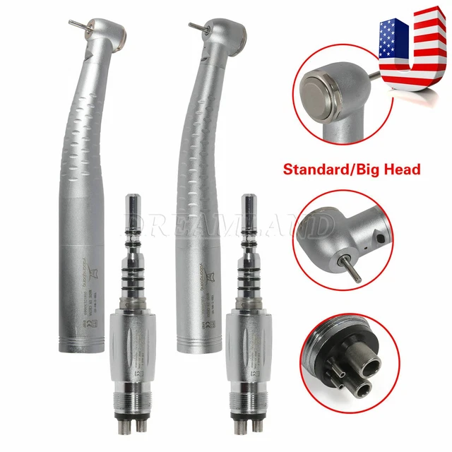 Dental LED Fiber Optic Turbina Handstück Ceramic 4 Spray /Coupler 6Hole Dental LED Fiber Optic Turbina Handstück Ceramic 4 Spray /Coupler 6Hole
