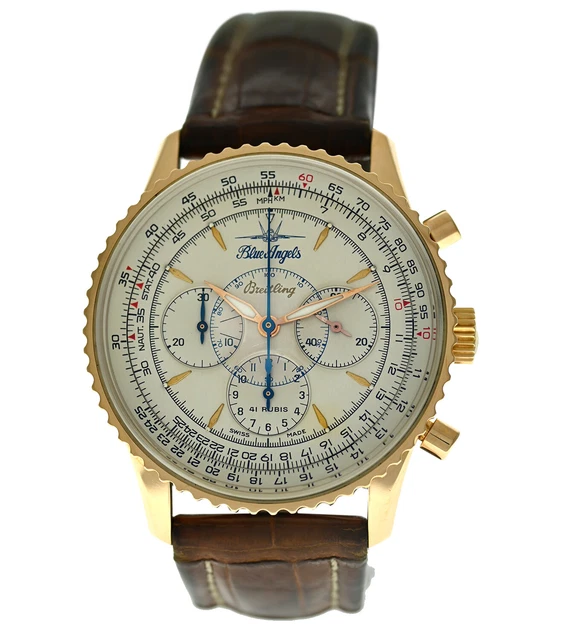 BREITLING MONTBRILLIANT NAVITIMER H30030.1 Orologio da uomo blu