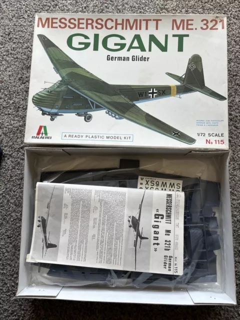 Italeri Gigant Messerschmitt ME 321  1/72     German Glider Model Kit
