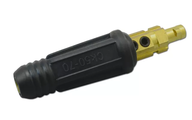 Cable Plug Welding Male Connector 50-70 DINSE Style 300-400A CP5070 Top Quality