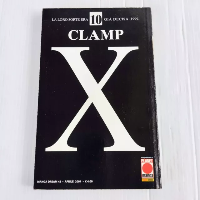 X n.10 (DI 18) - MANGA DREAM n.43 - CLAMP - PLANET MANGA