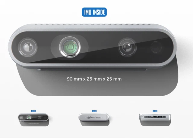 INTEL REALSENSE D435I Depth Camera Microsoft Azure Kinect alternative ...