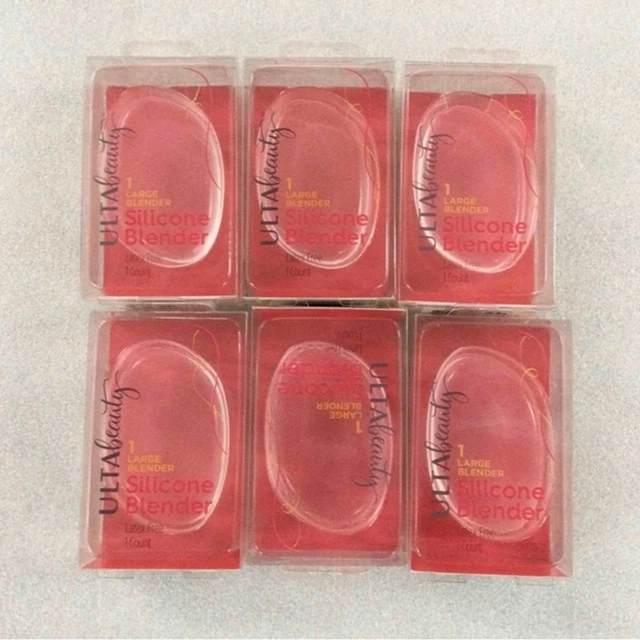 Juego de 6 licuadoras de silicona Ulta Beauty nuevas con etiquetas