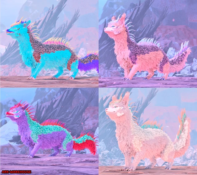 NEW VEILWYN CLONES - Companion Tame - Ark Survival Ascended PVE ASA £2. ...