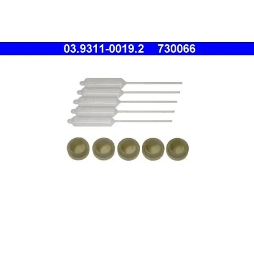 1x Entnahme-Set, Bremsflüssigkeit ATE 03.9311-0019.2 passend für