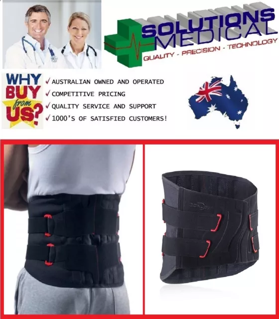 Donjoy Immostrap Back Support Brace - Lower Back Pain, Disc Herniation, Sciatica