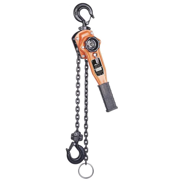 Premium 1/2 Ton Lever Chain Hoist - 1100lbs, 5ft Lift: Heavy-Duty Lifting