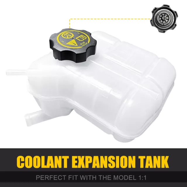 Fit Vauxhall Insignia 08-17 Radiator Coolant Expansion Header Tank Cap + Sensor