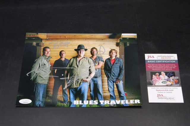 Blues Traveler Signed 8x10 Photo John Popper Autograph JSA COA D8602