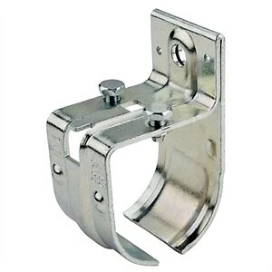Rail Splice Bracket, Single, Round, Zinc -N100-007
