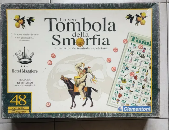 La Vera Tombola Della Smorfia Hotel Maggiore Bologna Clementoni Giochi