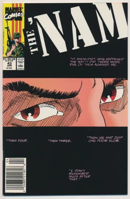 The 'Nam #43 Comic Book - Marvel Comics!