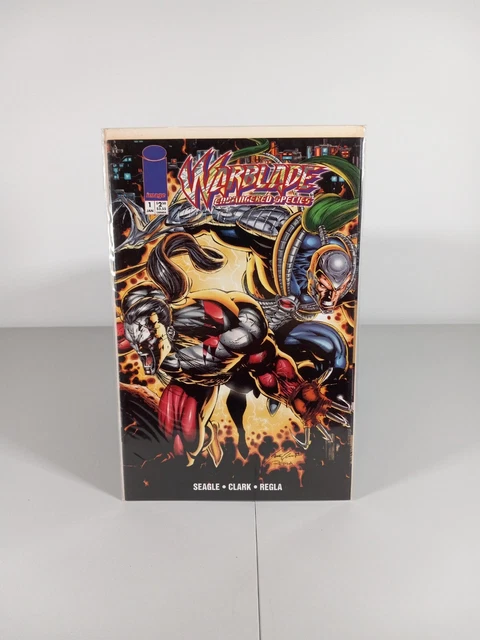 Warblade Endangered Species #1 Image 1995 Comic Book