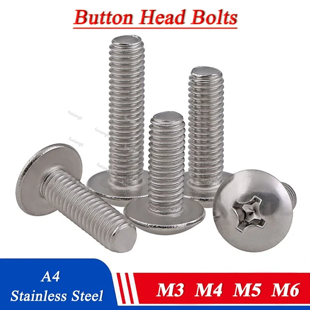 Viti Din7985 Phillips V2a Viti A Testa Lente M4 In Acciaio Inossidabile A2 (VA/CROCE PH) - DIN7985, Qualità V2A, Resistenti Alla Ruggine Viti V2A Testa Lente - Foto 8