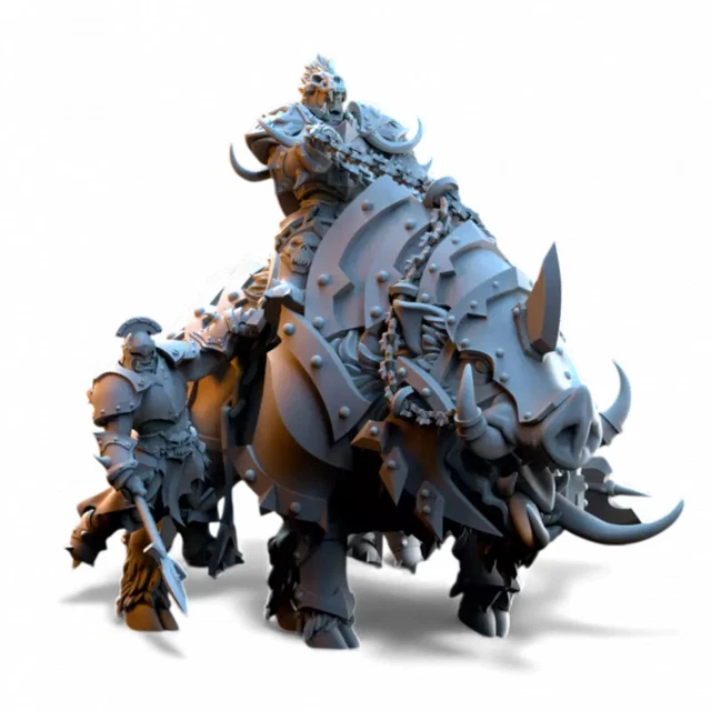 Figurine 9th Age Empire Of Sonnstahl – Tank à Vapeur, Impression 3D, Neuve