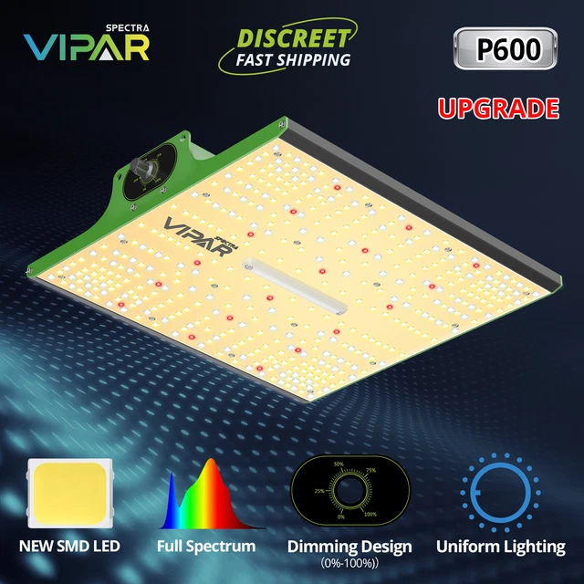 VIPARSPECTRA UPGRADE P600 LED Grow Light Full Spectrum for Grow Tent ...
