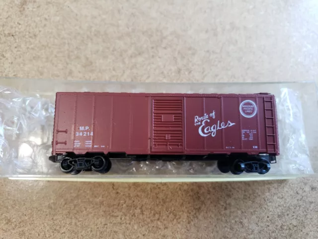 N Scale Missouri Pacific Lines Route of the Eagles Kansas City Lou 40' BoxCar