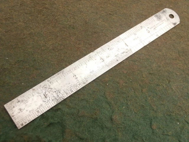 Rabone Chesterman 6" Steel Rule No 64