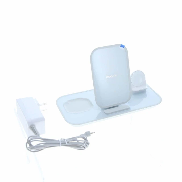 Morphie 3-in-1 Wireless Charging Stand for Apple Fast Charging White OPEN BOX
