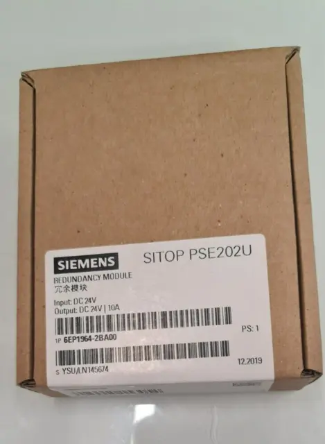 Siemens Sitop PSE202U Redundancy Module 24VDC NEW IN BOX Sealed