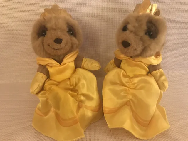 Compare The Market Ayana as Belle Meerkat Soft Toys 7” x 2 Beauty & The Beast