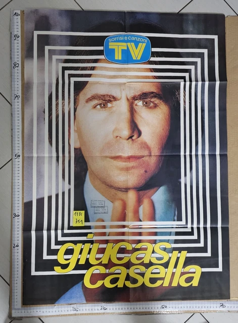 Manifesto Giucas Casella Magia 1984 Illusionista