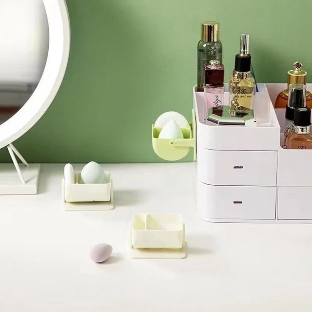 Makeup Sponge Stand Holder Storage Rack Beauty Egg Shelf Cosmetic Puff Rack 2