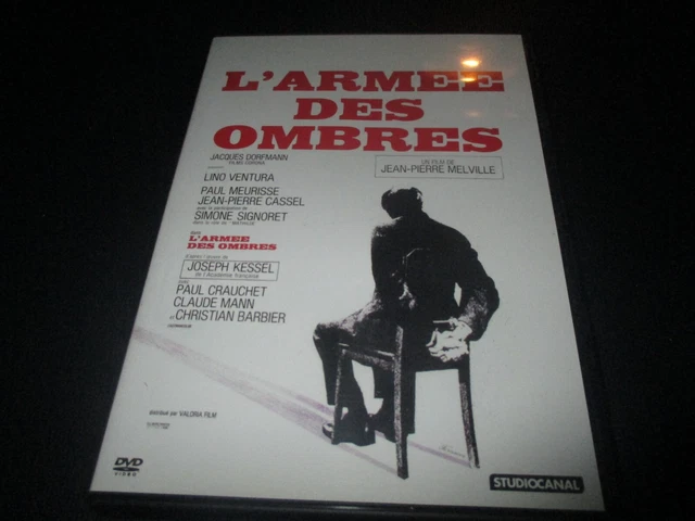 DVD "L'ARMEE DES OMBRES" Lino VENTURA, Paul MEURISSE, Simone SIGNORET