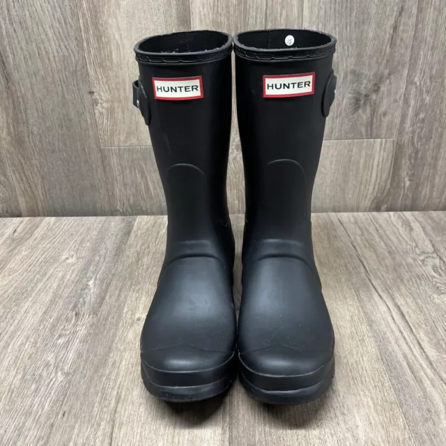 Hunter Footwear Women's Size 8 Original Short Back Rain Boots