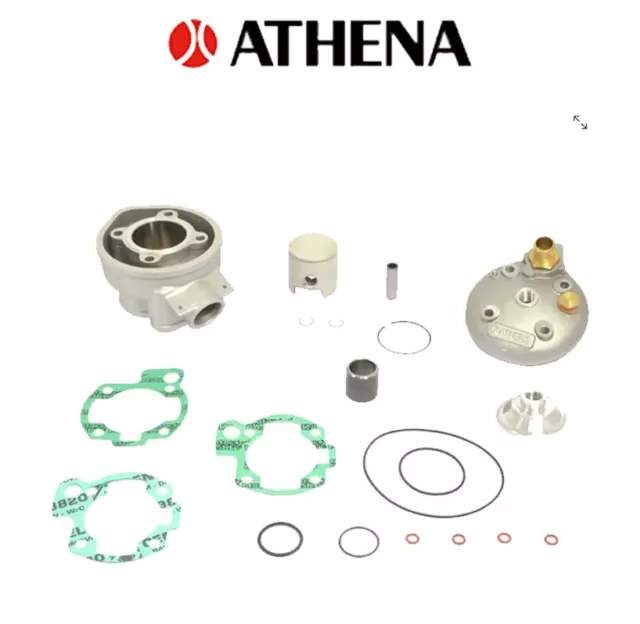 Athena Big Bore Cylinder with Head Ø 47.6 mm 70 cc RIEJU RR 50 cc - RS1 50 cc