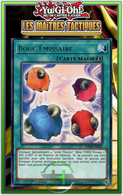 Bouc Émissaire - R TAMA-FR043 - Carte Yu-Gi-Oh Française Neuve