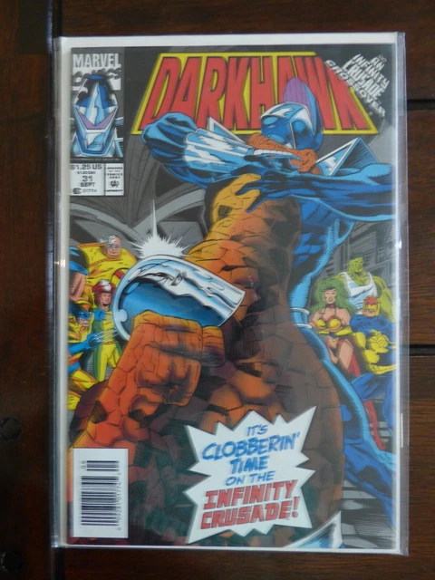 Marvel Comics Lot Of 4 Darkhawk Comics No. 31, 32, 33,  & 34 Bagged Boarded 2