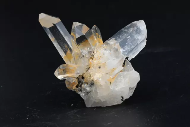 Amas de Cristal Quartz cristal de Roche du Brésil 91g Specimen de collection