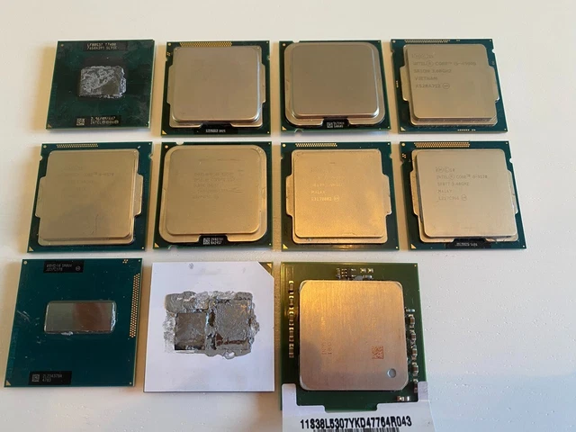 Lot De 2 Processeurs Intel Xeon E5462 2.8 GHz – Pour Mac Pro 3.1 (2008), Testés