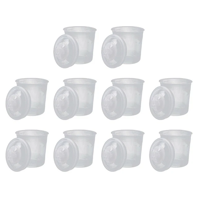 Intégré Fine-Mesh Filtre Coupe Doublure Kit 10 Jeux 350ML 600ML Pp Matériel