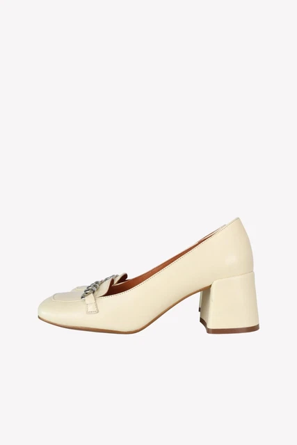 Chio Chaussures Escarpins Femmes Eu 36 Crème Talons Hauts Stilettos en Bloc